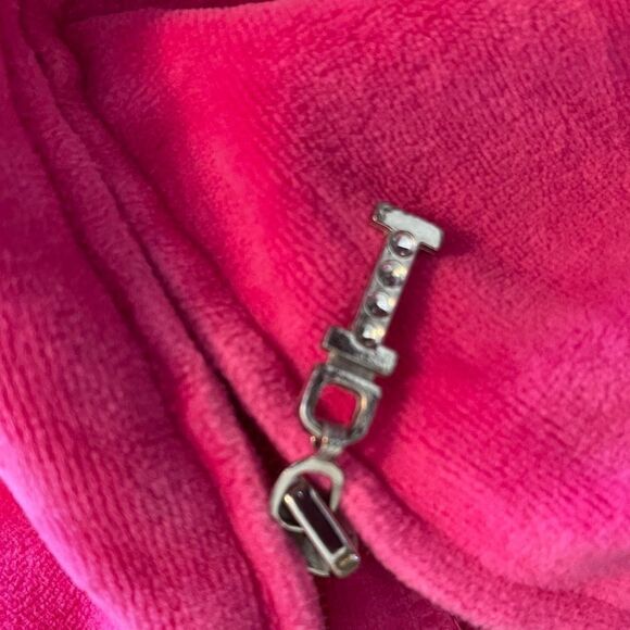 Izod Movement Velour Hoody Jacket Pink - Picture 3 of 11